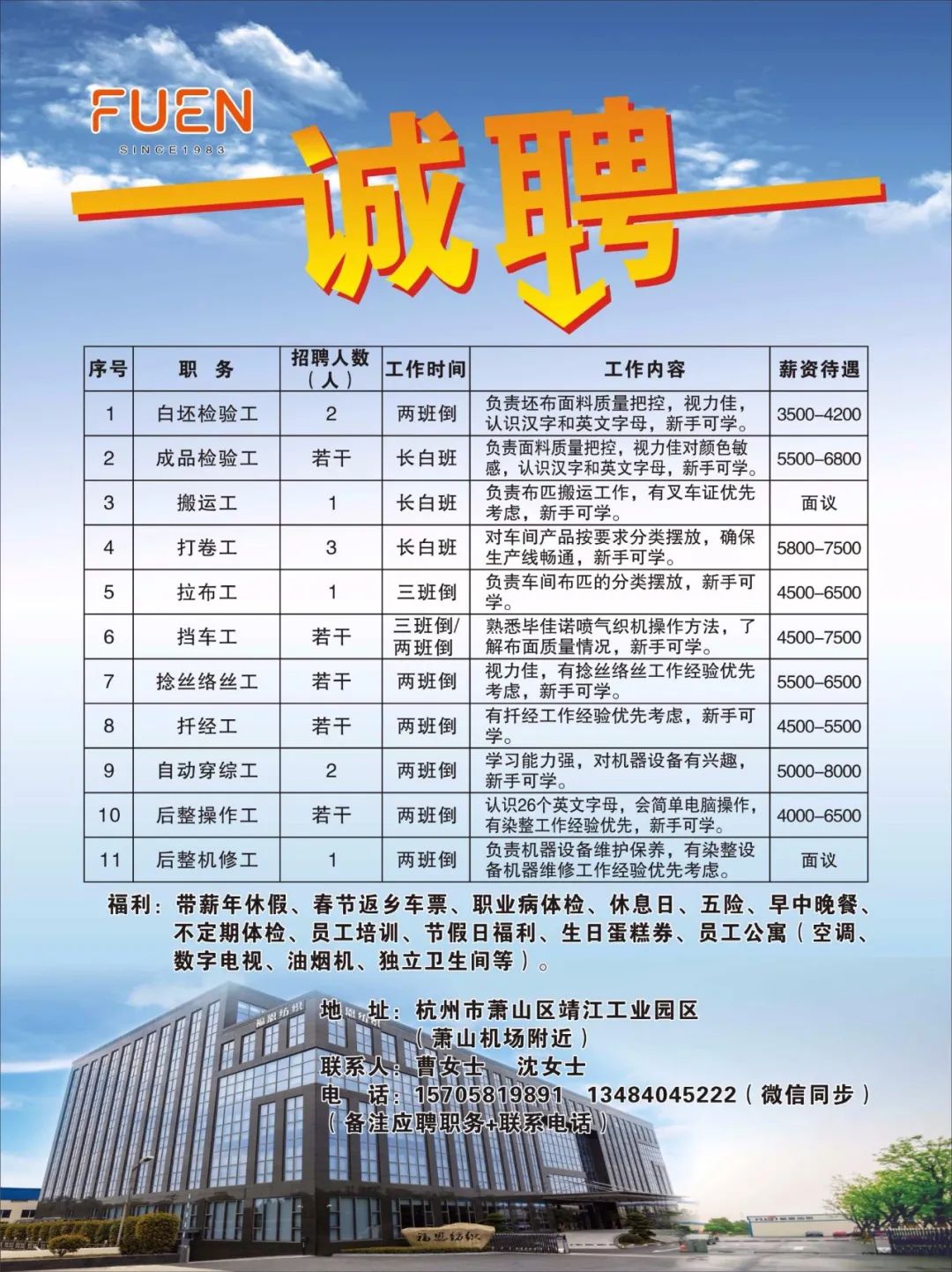 富阳最新长白班招聘攻略，详细步骤指南