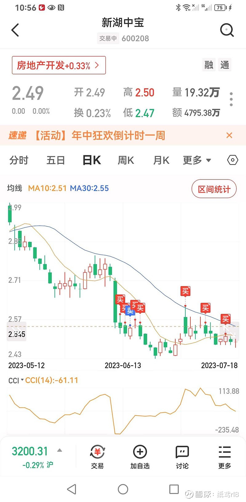深度解析，600208新湖中宝股票行情全面解读